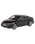 Метална кола Tayumo - Audi A7 2018, със звук и светлина, 1:32, черна