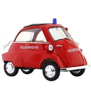 Метална кола Welly - BMW Iseta Feuerwehr, 1:24 Метална кола Welly - BMW Iseta Feuerwehr, 1:24
