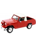 Метална кола Welly - Jeep Jeepster Commando Pickup 1967, 1:24 