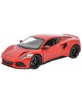 Метална кола Welly - Lotus Emira, червена, 1:24