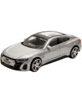 Метална количка Bburago - Audi RS e-tron GT, 1:43, сребриста