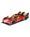 Метална количка Bburago - Ferrari Racing, Ferrari 499P, 1:24