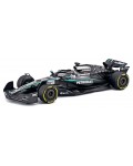 Метална количка Bburago - Mercedes-AMG Petronas F1 W16, #63 George Russell, 1:64