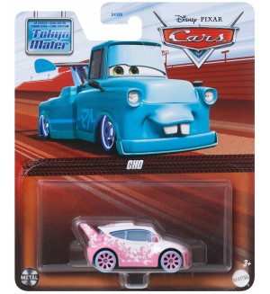 Метална количка Disney Pixar Cars - Cho, 1:55