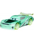 Метална количка Disney Pixar Cars - Glow Racers, Chase Racelott, 1:55