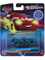 Метална количка Disney Pixar Cars - Glow Racers, Jackson Storm, 1:55