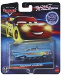 Метална количка Disney Pixar Cars - Glow Racers, Ramone, 1:55