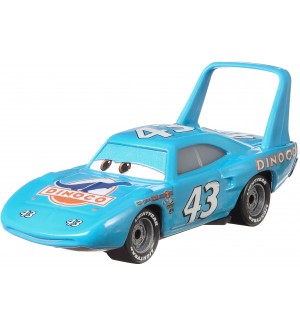 Метална количка Disney Pixar Cars - Strip Weathers AKA  The King, 1:55