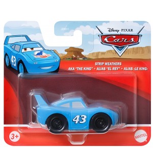 Метална количка Disney Pixar Cars - Strip Weathers aka The King, 1:55