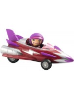 Метална количка Djeco Crazy Motors - Мис Бургундия