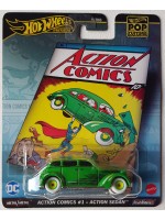 Метална количка Hot Wheels Pop Culture - Action Comics #1, Action Sedan, 1:64