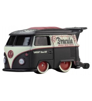 Метална количка Hot Wheels Premium Pop Culture - Dracula, Volkswagen Kool Kombi, 1:64