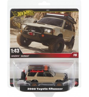 Метална количка Hot Wheels Premium - Toyota 4 Runner, 1:43