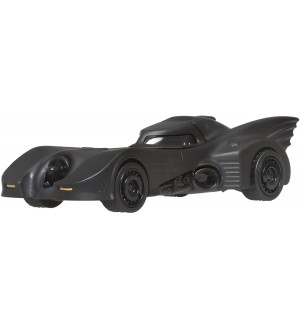 Метална количка Hot Wheels Pull-Back Speeders - Батмобил, 1:43 