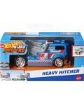 Метална количка Hot Wheels Pull-Back Speeders - Heavy Hitcher, 1:43  