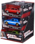 Метална количка Jada Toys Fast & Furious - 1:32, асортимент