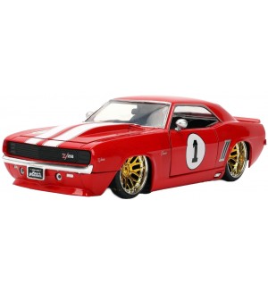 Метална количка Jada Toys Fast & Furious - Chevrolet Camaro 1969, 1:24