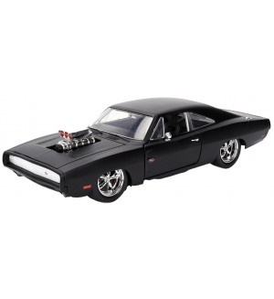 Метална количка Jada Toys Fast & Furious - Dodge Charger R/T 1970, 1:24