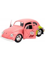 Метална количка Jada Toys - SpongeBob SquarePants 1959 VW Beetle, Patrick, 1:32