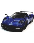 Метална количка Kinsmart - 2016 Pagani Huayra BC, 1:38, синя