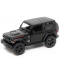 Метална количка Kinsmart - 2018 Jeep Wrangler, Hard Top, 1:34, черен