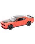 Метална количка Kinsmart - 2023 Dodge Challenger SRT Demon 170, 1:36, оранжева