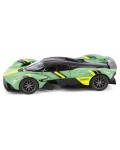 Метална количка Kinsmart - Aston Martin Valkyrie Livery Edition, 1:36, зелена