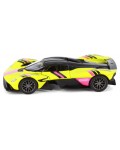 Метална количка Kinsmart - Aston Martin Valkyrie Livery Edition, 1:36, жълта