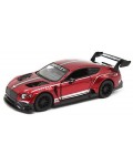 Метална количка Kinsmart - Bentley Continental GT, 1:38, бордо