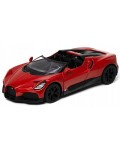 Метална количка Kinsmart - Bugatti Mistral, 1:36, бордо