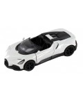 Метална количка Kinsmart - Bugatti Mistral, 1:36, бяла