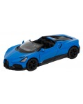 Метална количка Kinsmart - Bugatti Mistral, 1:36, синя
