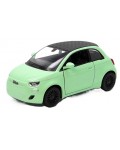 Метална количка Kinsmart - Fiat 500e, 1:28, резеда