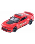 Метална количка Kinsmart Firefighter Edition - 2017 Chevrolet Camaro ZL1, 1:38, червена