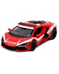 Метална количка Kinsmart Firefighter Edition - Lamborghini Revuelto, 1:38