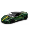 Метална количка Kinsmart Heritage Edition - Lotus Emira, 1:34, зелена