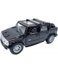Метална количка Kinsmart - Hummer H2, 1:36, черна