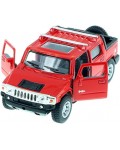 Метална количка Kinsmart - Hummer H2, 1:36, червена