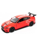 Метална количка Kinsmart - Jaguar XE SV Project 8 2018, 1:36, червена