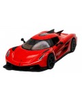 Метална количка Kinsmart - Koenigsegg Jesko Absolut, 1:34, червена