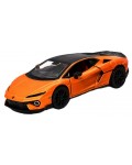 Метална количка Kinsmart - Lamborghini Temerario, 1:38, оранжева