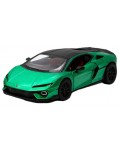 Метална количка Kinsmart - Lamborghini Temerario, 1:38, зелена