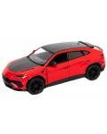 Метална количка Kinsmart - Lamborghini Urus Performante, 1:36, червена