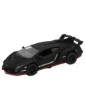 Метална количка Kinsmart - Lamborghini Veneno, 1:36, черна