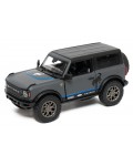 Метална количка Kinsmart Livery Edition - 2022 Ford Bronco, 1:34, графит