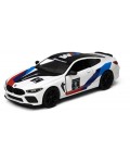 Метална количка Kinsmart Livery Edition - BMW M8 Competition Coupe, 1:38, бяла