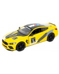 Метална количка Kinsmart Livery Edition - BMW M8 Competition Coupe, 1:38, жълта