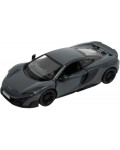 Метална количка Kinsmart - McLaren 675LT, 1:36, графит