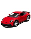 Метална количка Kinsmart - Porsche 911 GT2 RS, 1:36, червена