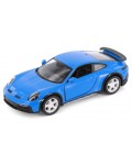 Метална количка Kinsmart - Porsche 911 GT2 RS, 1:36, синя